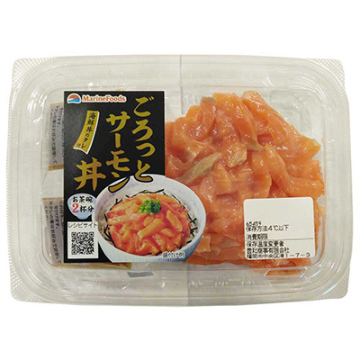 ごろっとサーモン丼