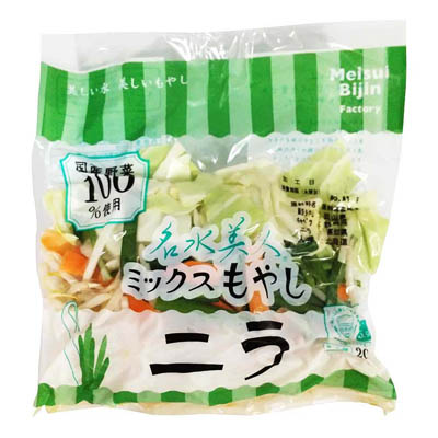 名水美人 ミックスもやし ニラ