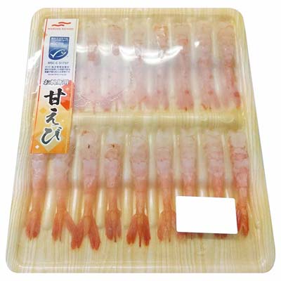 刺身用甘えび　18尾