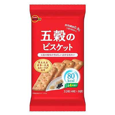 ブルボン 五穀のビスケット 32枚(4枚×8袋)