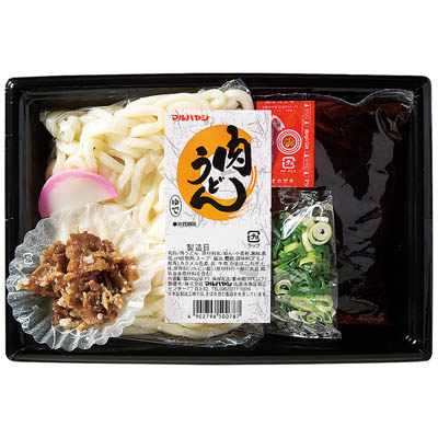 マルバヤシ　肉うどん