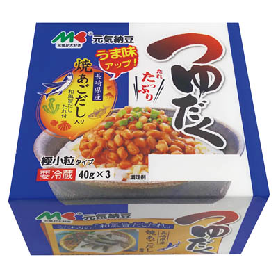 マルキン　元気納豆つゆだく３個
