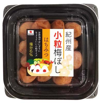 ナカタ　紀州産小粒梅ぼし　はちみつ