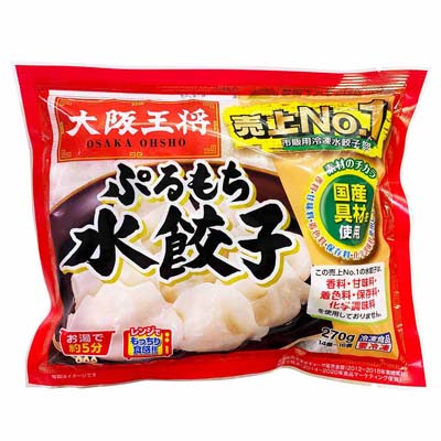 イートアンドフーズ　大阪王将ぷるもち水餃子　270ｇ