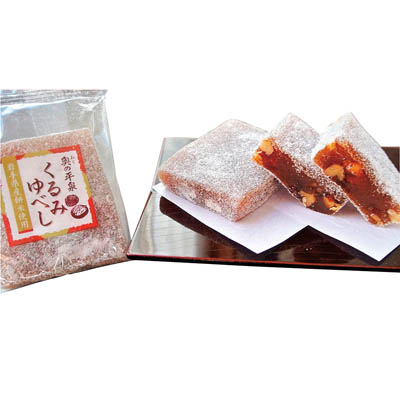 千葉恵製菓 奥の平泉くるみゆべし 1個