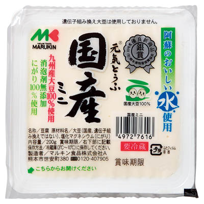 マルキン　元気とうふ国産ミニ２００Ｇ