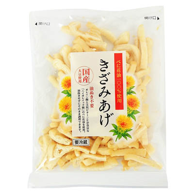 ケーエス べに花油 国産大豆きざみあげ