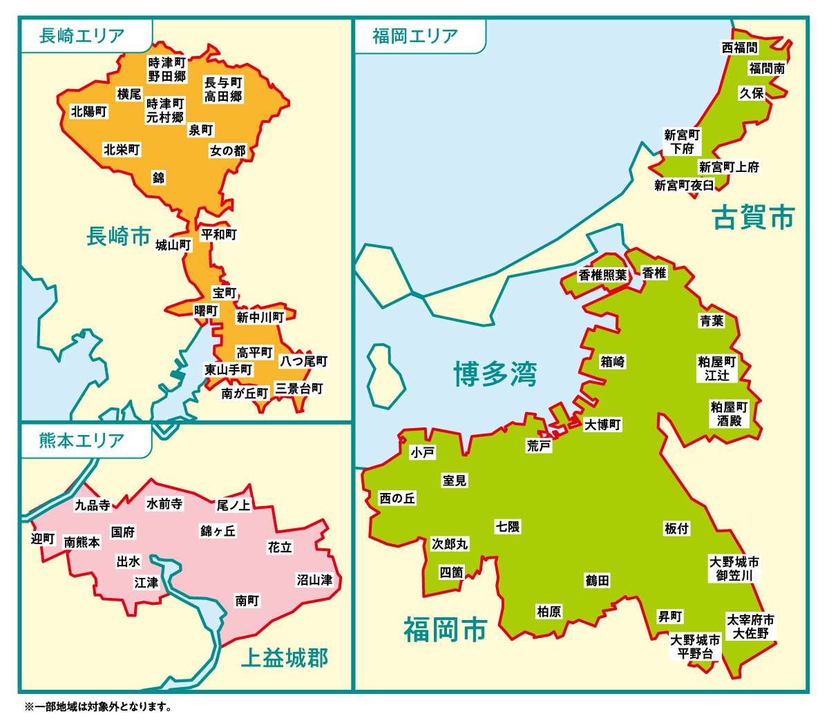 配送エリア
